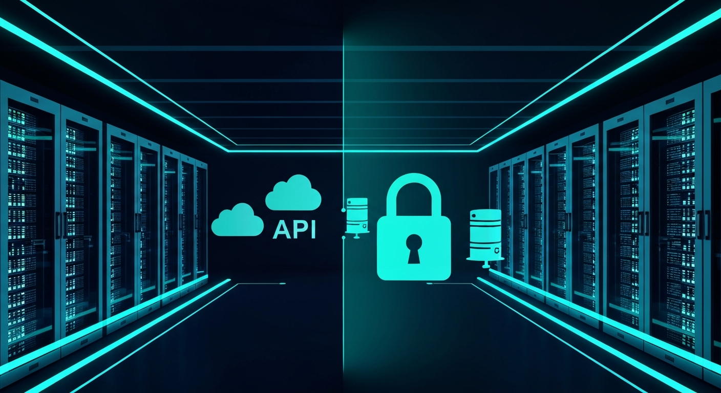 Enterprise data center with self-hosted AI infrastructure and on-premises language model deployment